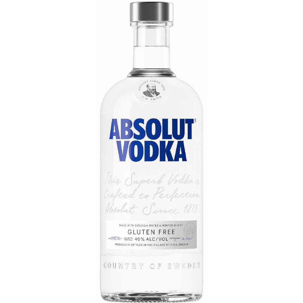 Absolut Vodka 6 x 700 mL