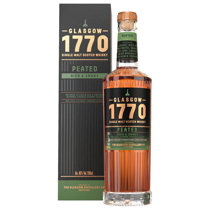 Glasgow 1770 Peated Single Malt Scotch Whisky 700ml