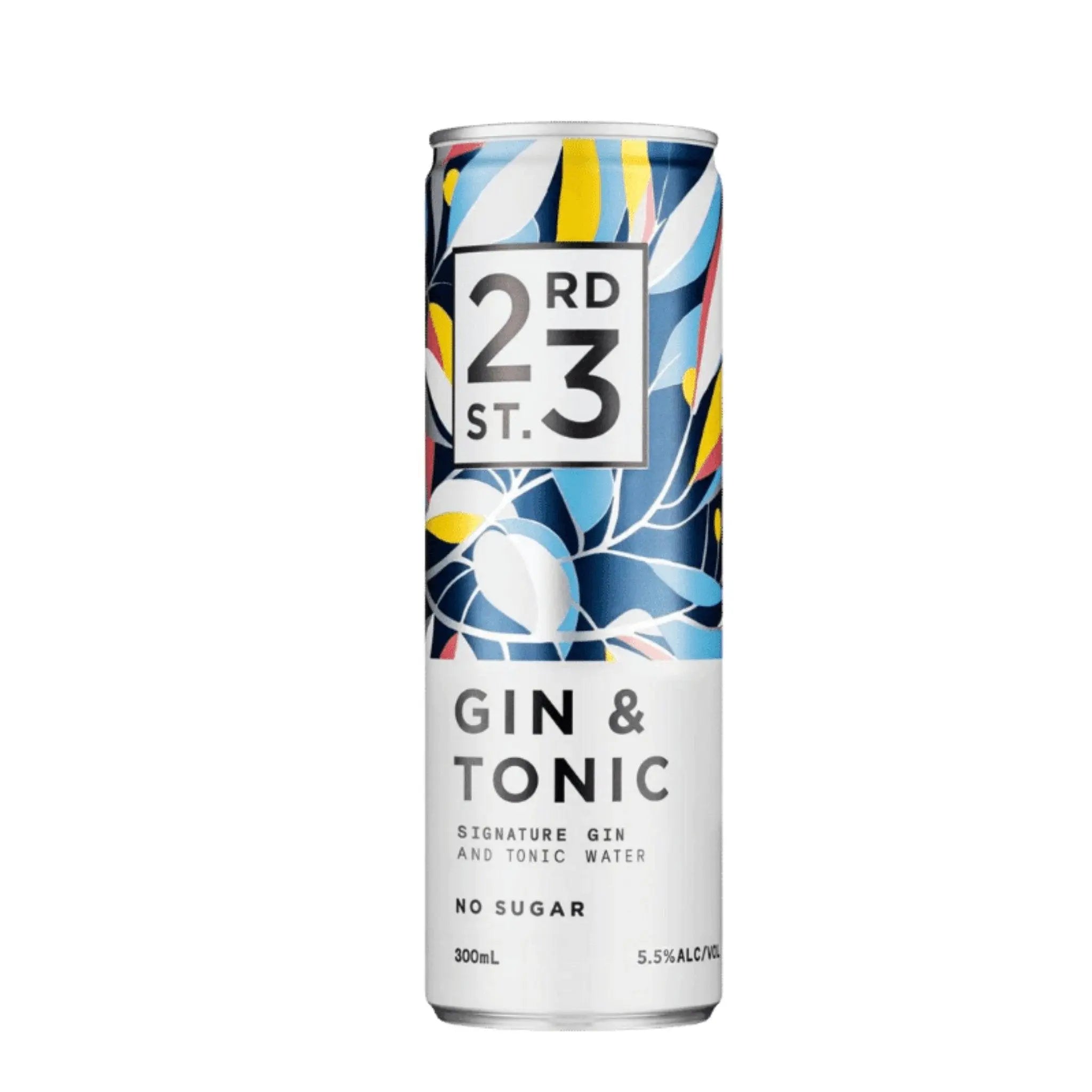 23rd Street Signature Gin & Tonic 300mL (Case of 24)