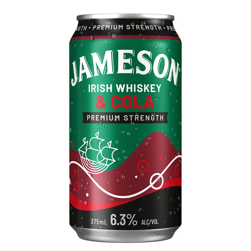 JAMESON COLA CAN 6.3% 375ML
