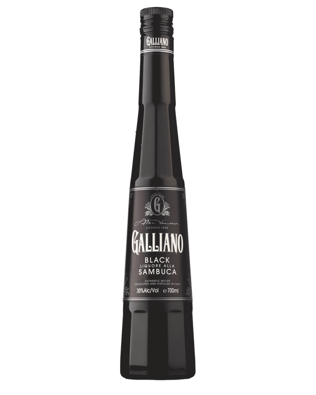 Galliano Black Sambuca 700ml — single bottle
