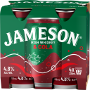 Jameson & Cola 4.8% Cans 6 x 4 x 330 mL