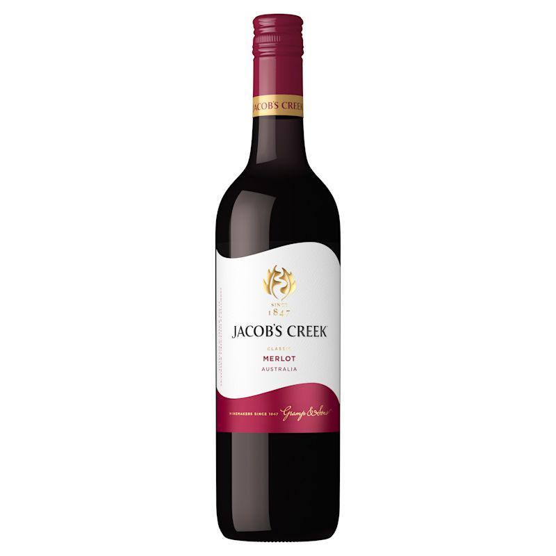 Jacobs Creek Classic Merlot 12 x 750 mL