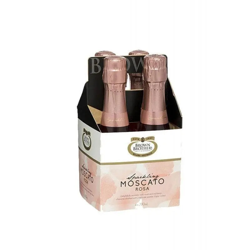 Brown Brothers Sparkling Moscato Rosa 200mL (Case Of 24)