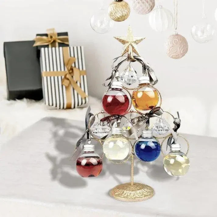 Gingle Bells Floral Gin Filled Baubles - Boxed Set of 6