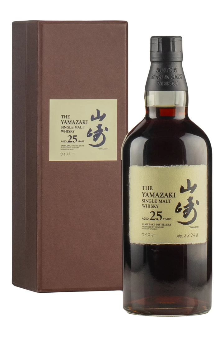 Yamazaki 25 Year Old Single Malt Japanese Whisky 700ml bottle