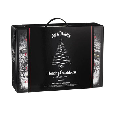 Jack Daniel's Holiday Countdown Calendar 20 X 50ml & Gifts