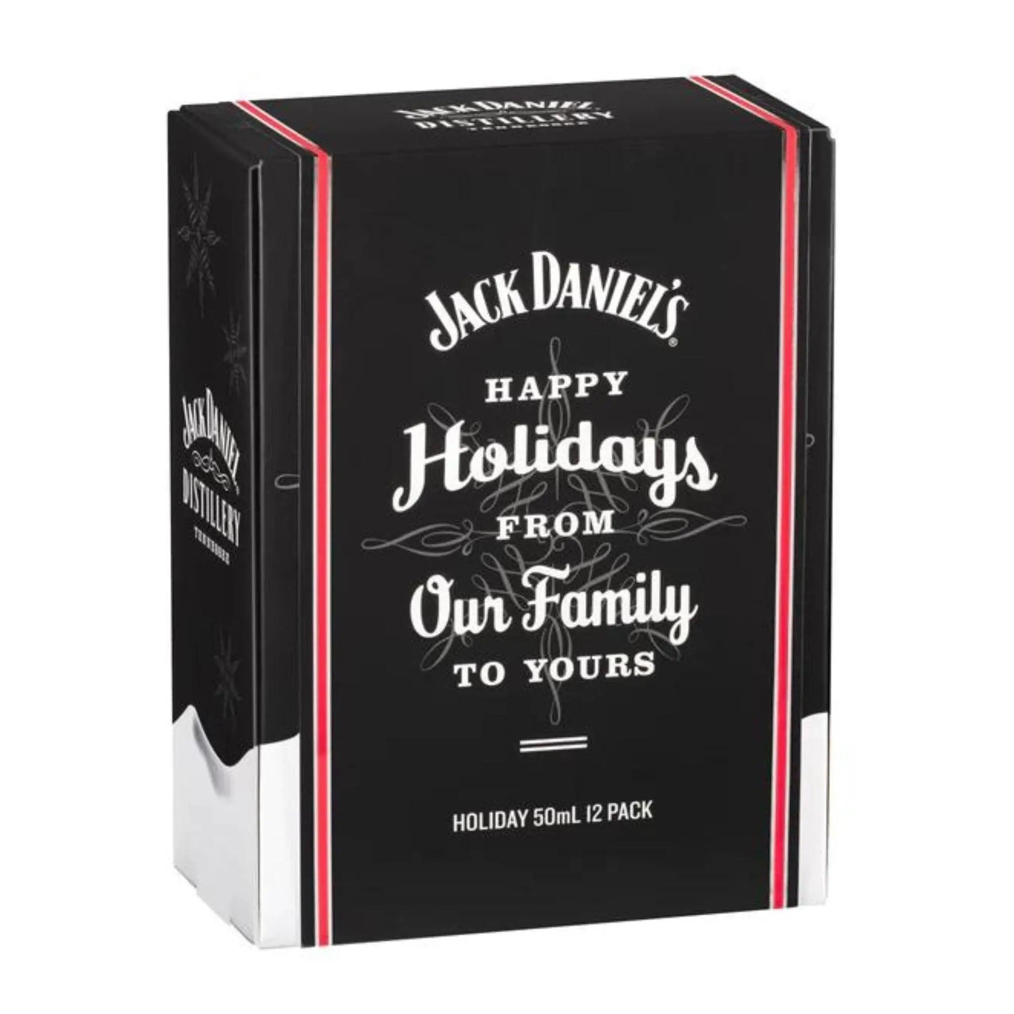 Jack Daniel's Tennessee Whiskey 12 Day Calendar 12 X 50ml