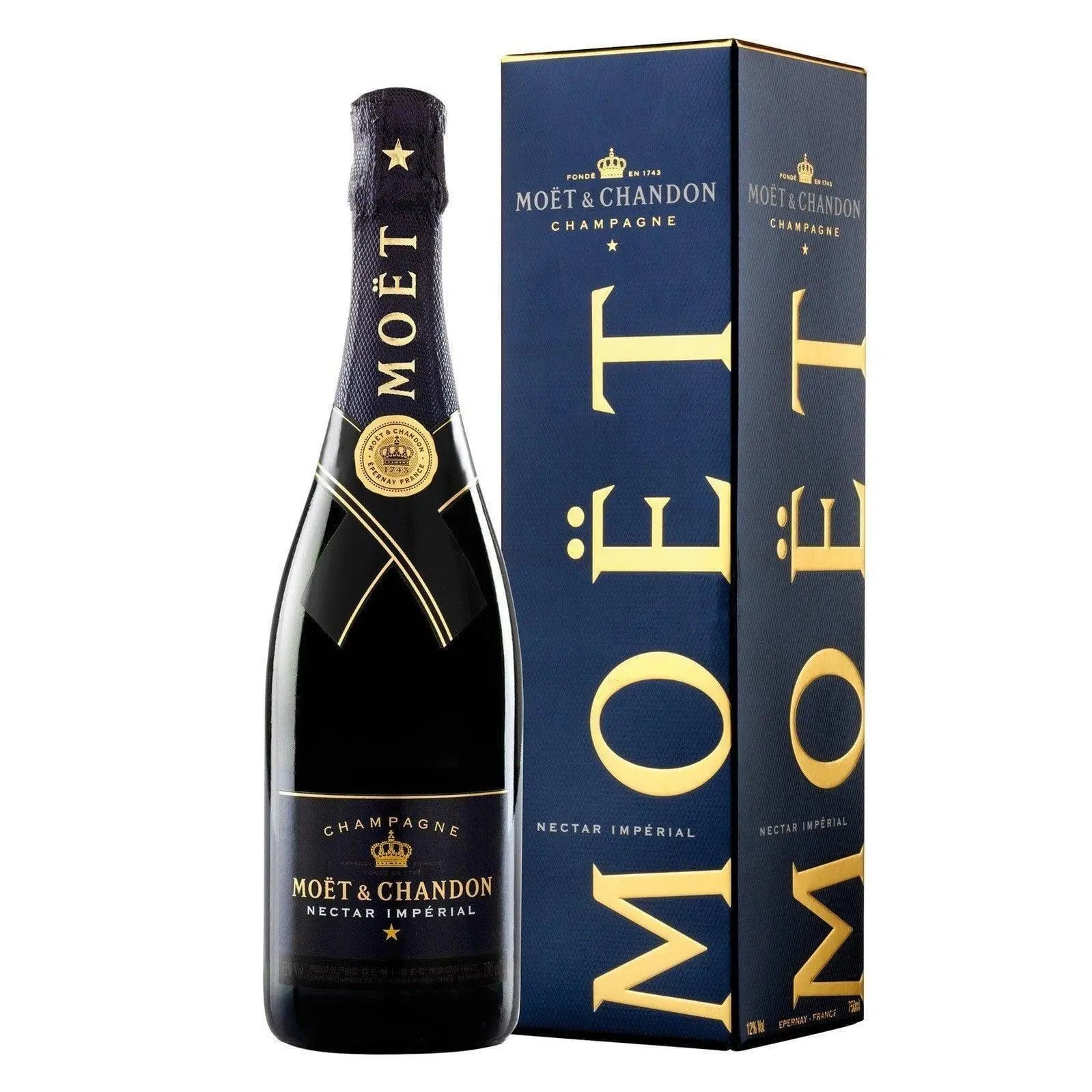 Moet & Chandon Nectar Imperial Champagne Gift Box 750ml