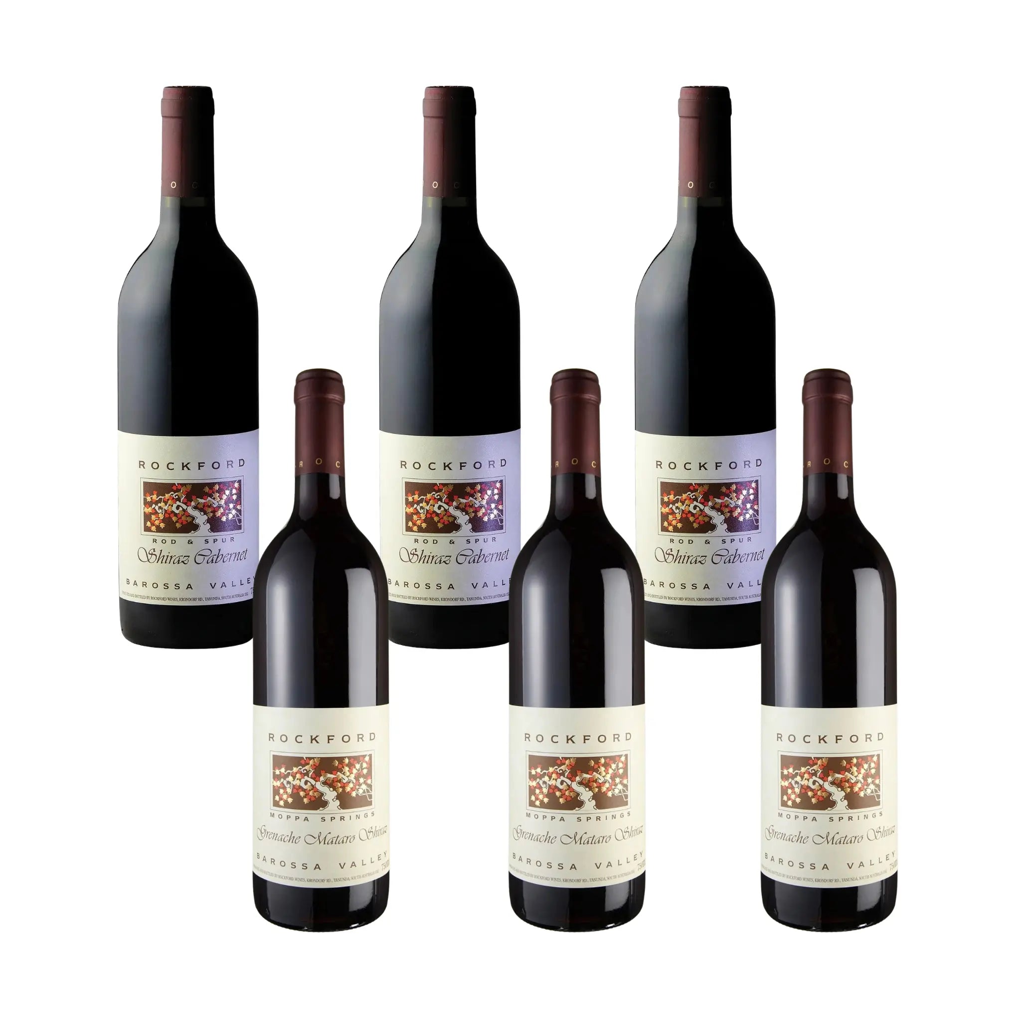 Rockford Barossa Classics Duo – Rod & Spur Shiraz  And Moppa Springs GSM Bundle