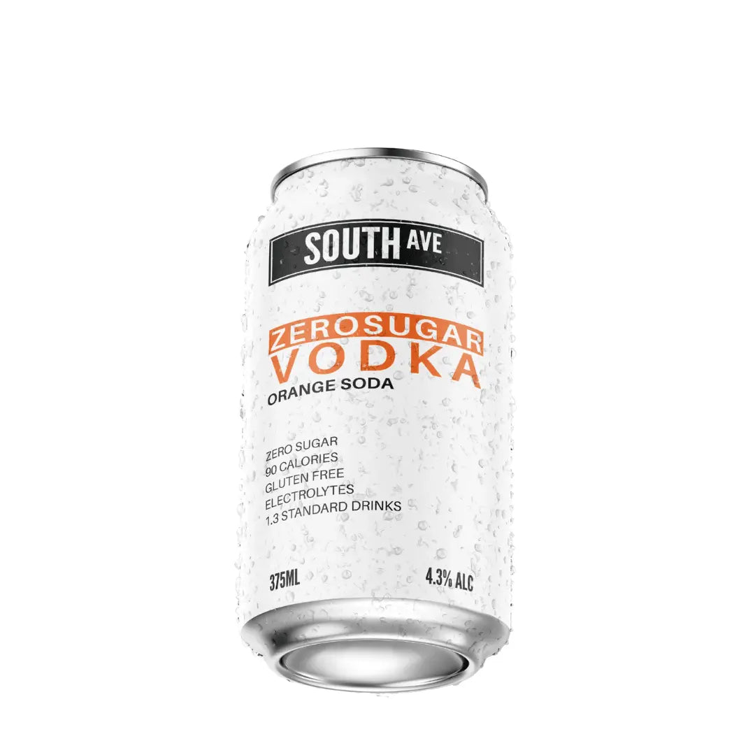 South Ave Vodka Orange Can 375mL