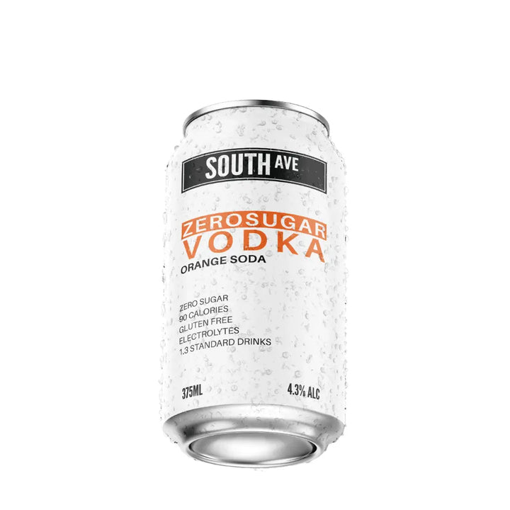 South Ave Vodka Orange Can 375mL