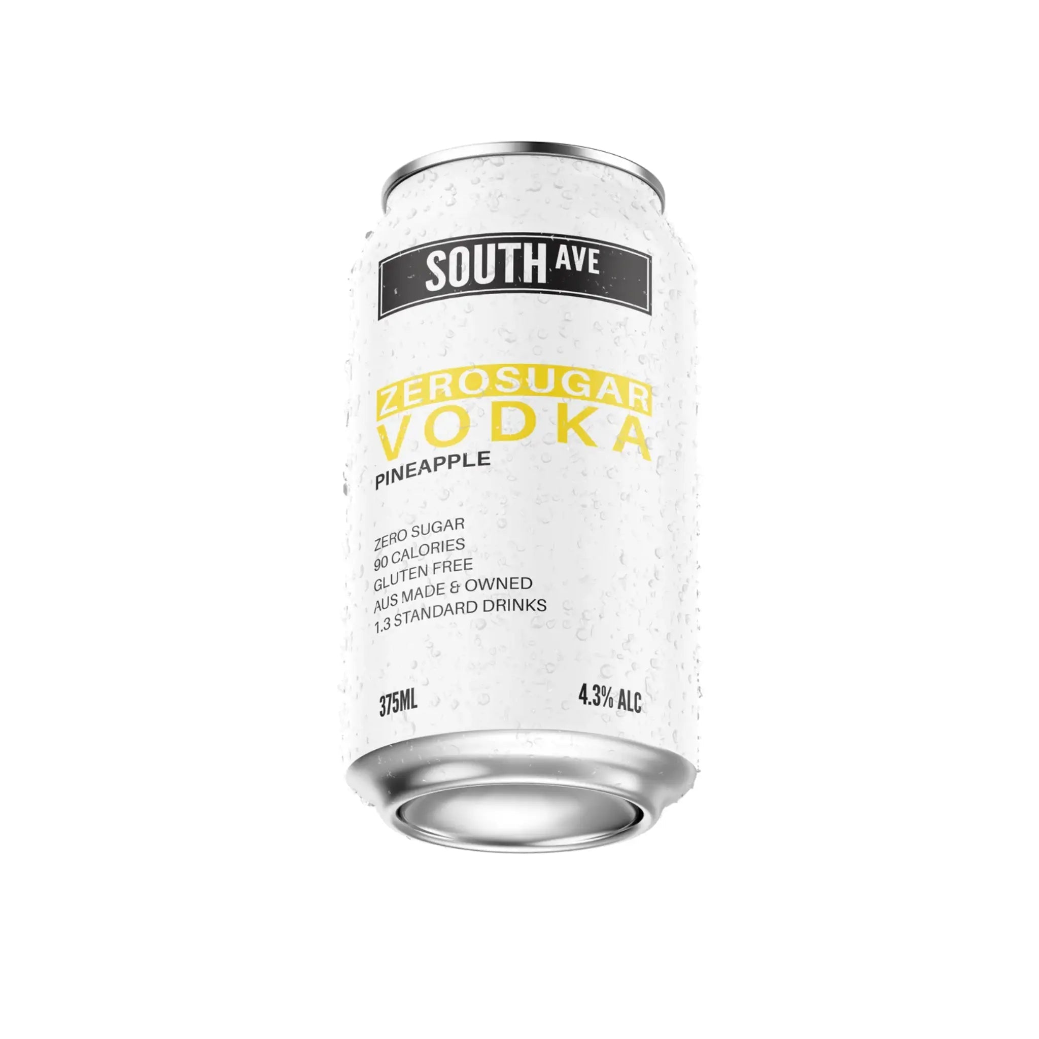 South Ave Vodka Pineapple Can 375mL