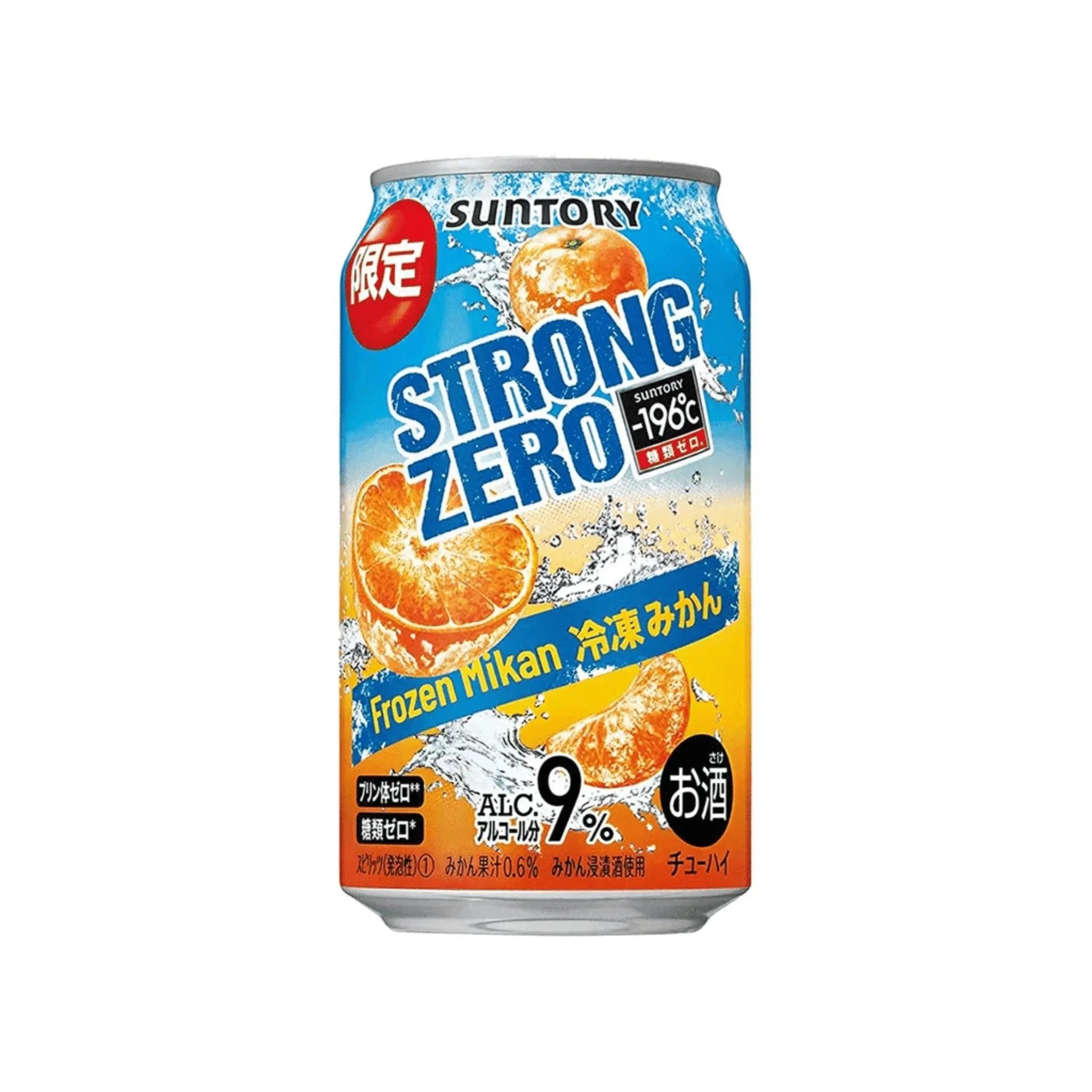 Suntory Strong 9% Zero -196 Double Mandarine Orange 350ml