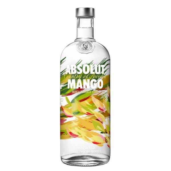 Absolut Mango Flavoured Swedish Vodka 1L