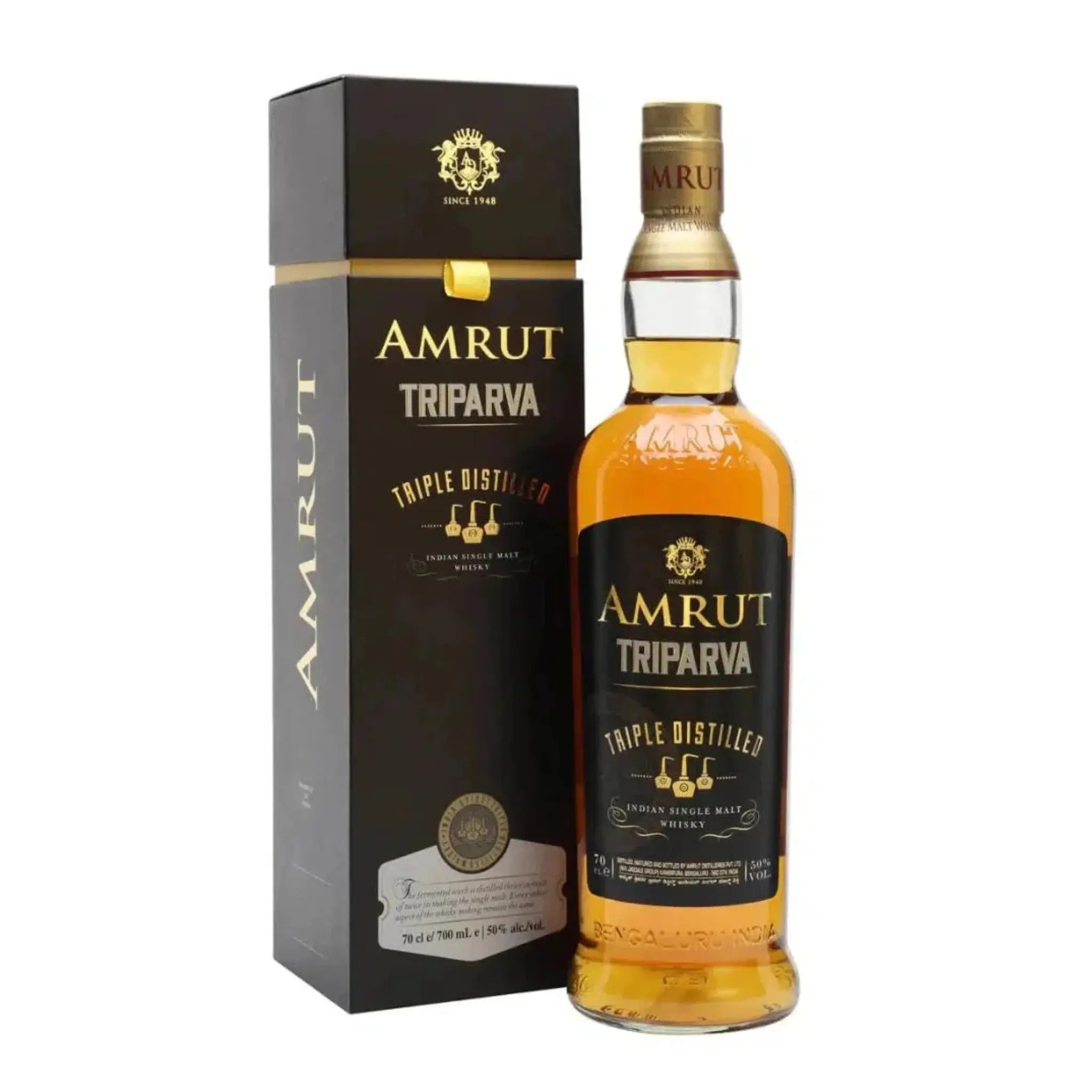 Amrut Triparva Single Malt Indian Whisky 700ml