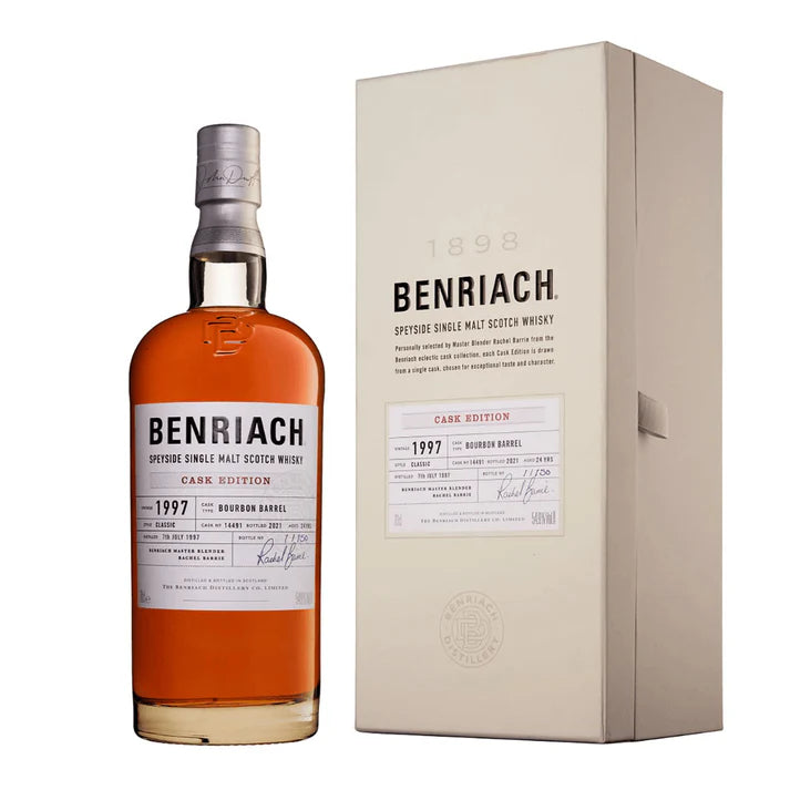 Benriach 1997 Single Cask 14491 (Batch 18) 24 Year Old Single Malt Scotch Whisky 700ml