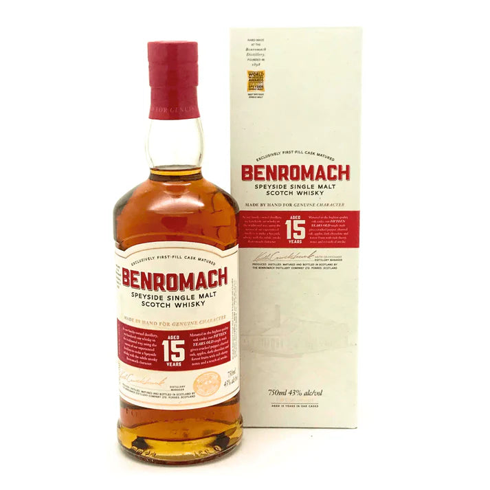 Benromach 15 Year Old Single Malt Scotch Whisky 700ml