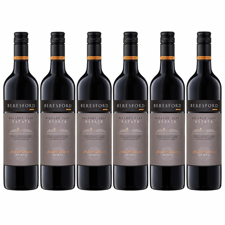 Beresford Estate Shiraz 750ML — 6-bottle arrangement (illustrative)