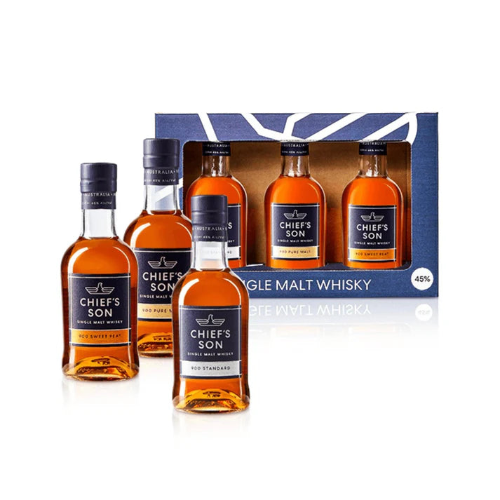 Chief's Son Distillery 45% Core Gift Pack 200ml