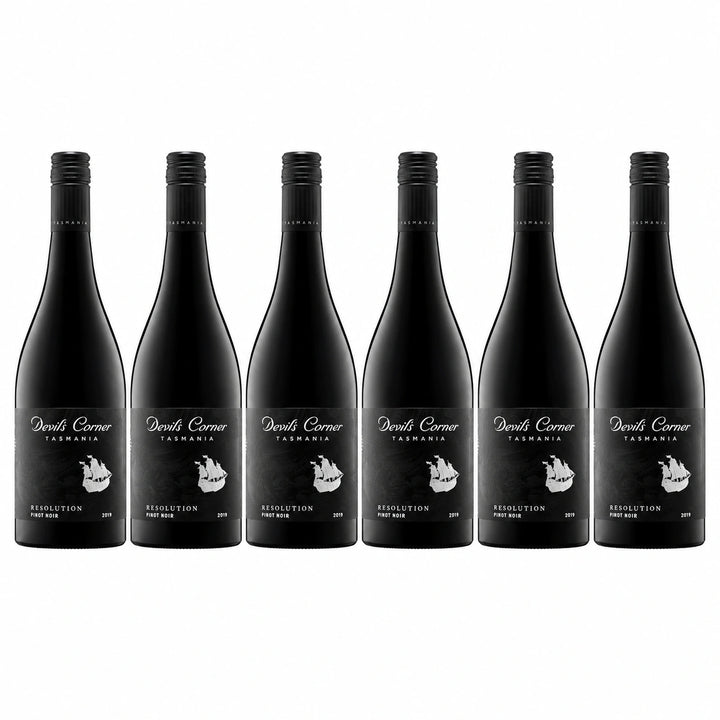 Devil's Corner Resolution Pinot Noir 750ml — 6-bottle arrangement (illustrative)