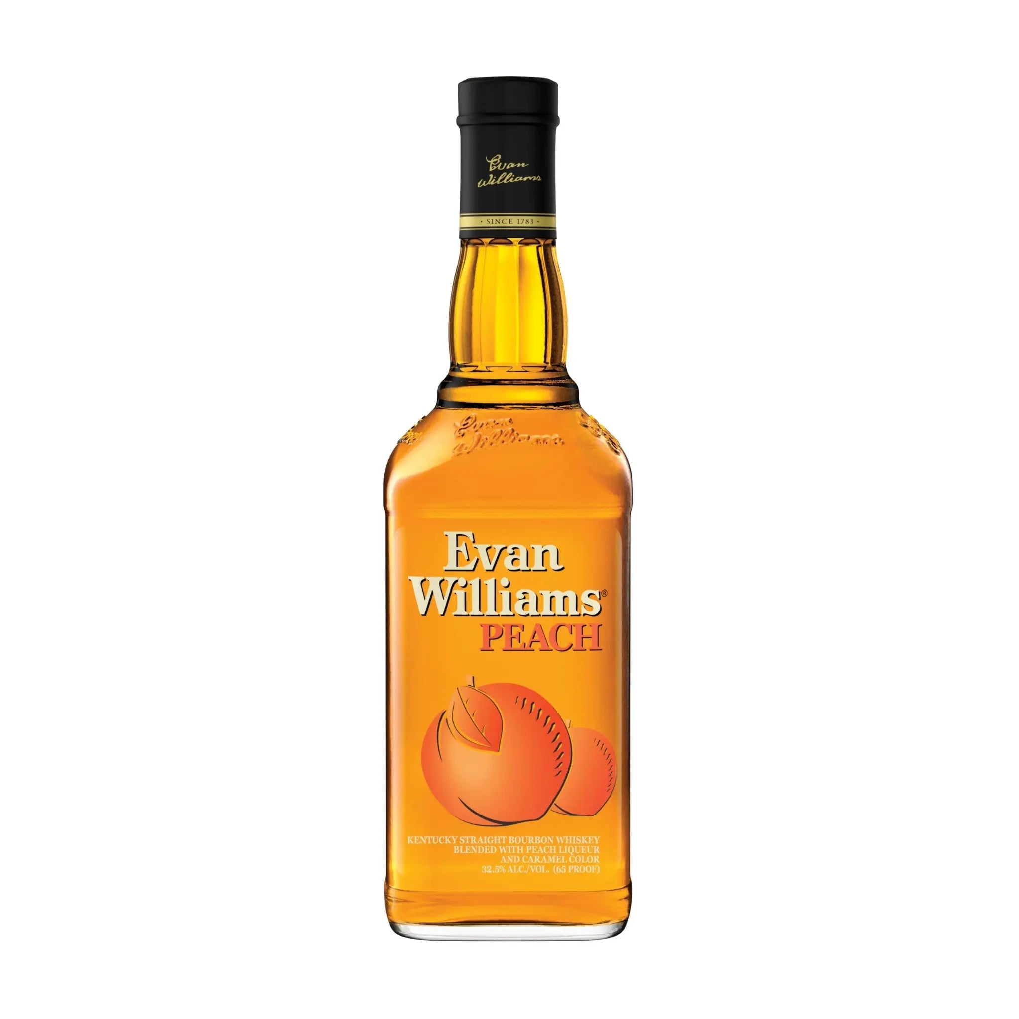 Evan Williams Peach Kentucky Straight Bourbon Whiskey 750ml