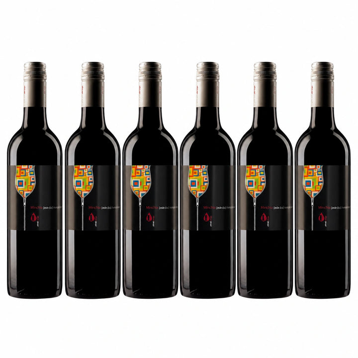 First Drop Minchia Montepulciano 750ml — 6-bottle arrangement (illustrative)