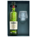 Glenfiddich 12 Year Old 2025 gift box and whisky pack alternate view