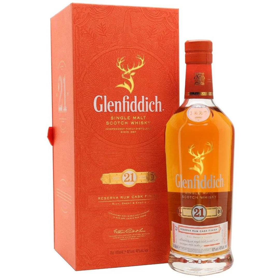 Glenfiddich 21YO Single Malt Scotch Whisky 700mL