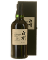 Hakushu 25 Year Old Single Malt Japanese Whisky 700ml bottle and presentation box