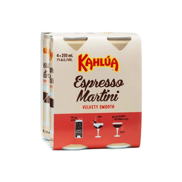 Kahlua Espresso Martini Cans 7% 200m