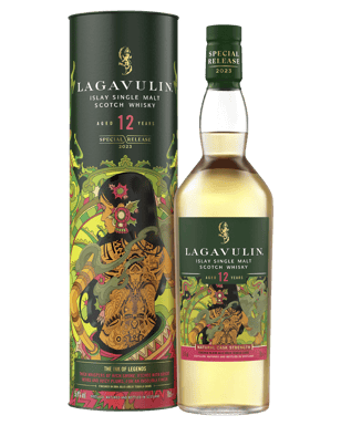 Lagavulin 12 Year Old Special Release 2023 Whisky 700mL bottle and gift box