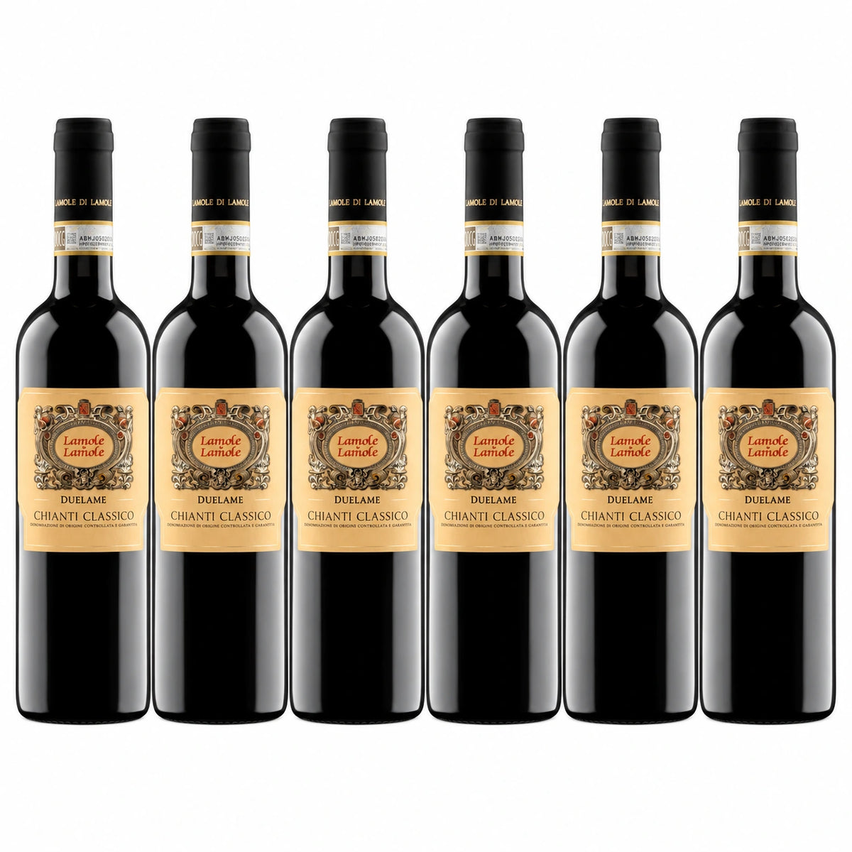 Lamole di Lamole Duelame Chianti Classico DOCG 2024 750ml — 6-bottle arrangement (illustrative)