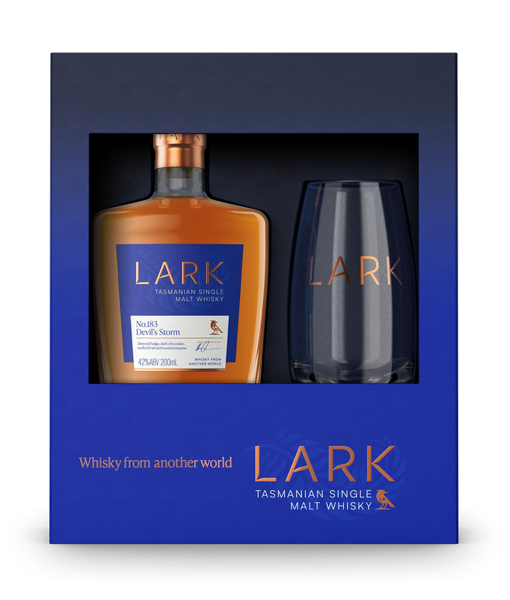 LARK Devil's Storm No.183 Gift Pack 200ml with glass