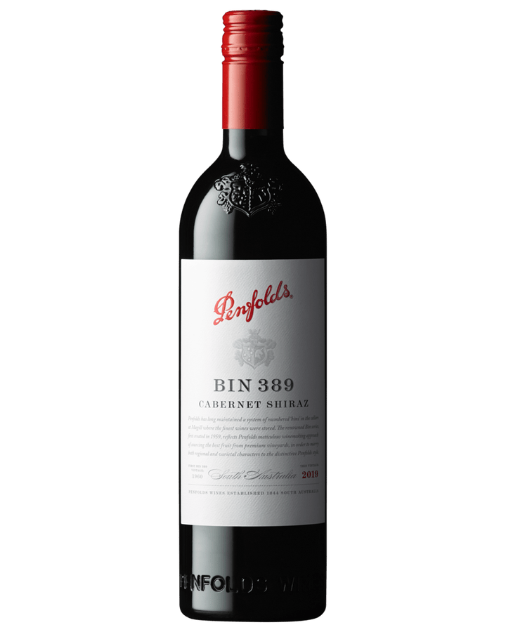Penfolds Bin 389 Cabernet Shiraz 2019 750ml bottle