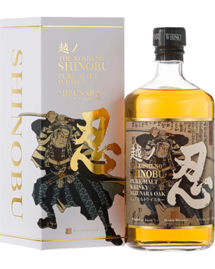 The Shinobu Pure Malt Japanese Whisky 700ml single 700ml bottle front view