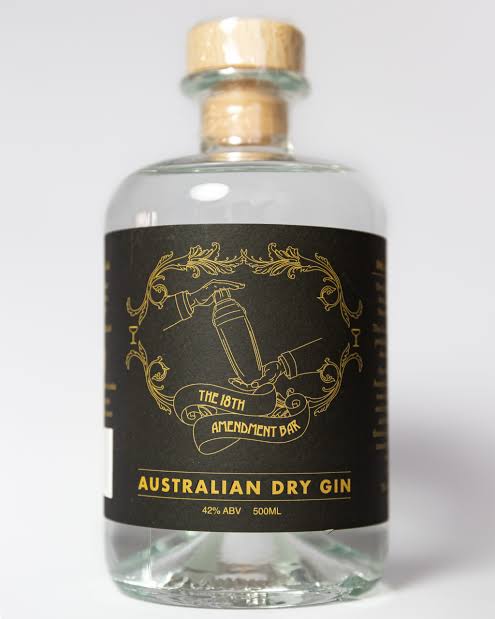 18th Amendment Australian Dry Gin 500ml