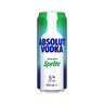 Absolut Vodka & Sprite Can 330ml