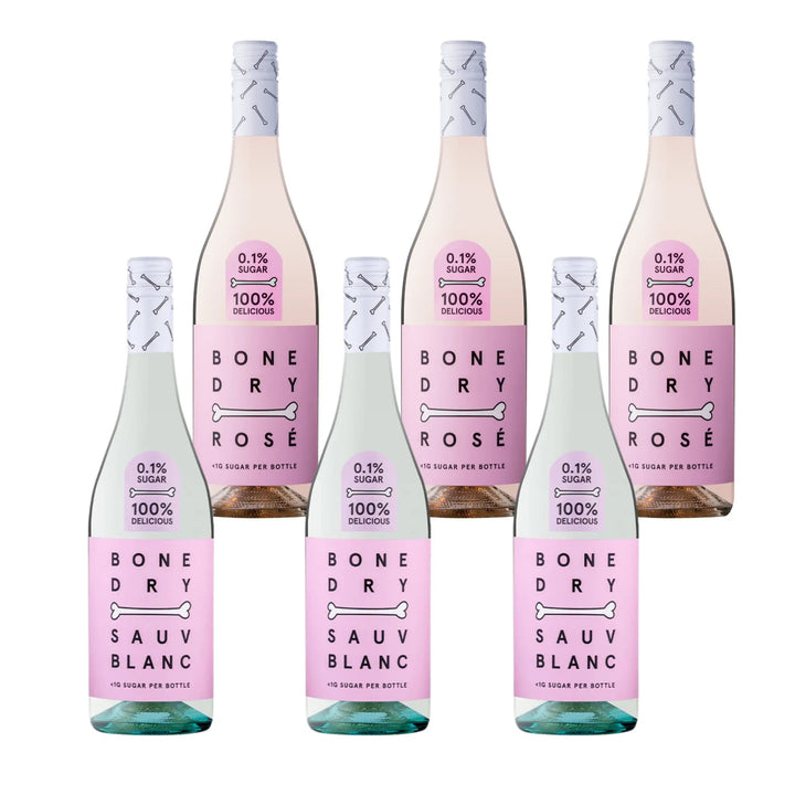 Bone Dry Blush & Blanc – Sauvignon Blanc & Rose Bundle