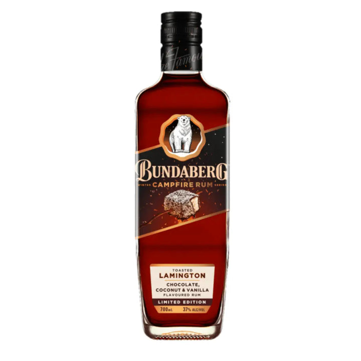 Bundaberg Campfire Rum Winter Series Toasted Lamington 700ml bottle