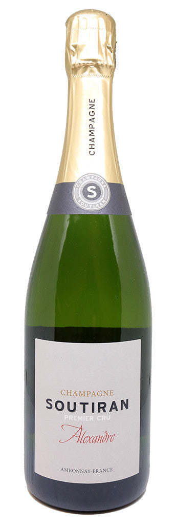 Soutiran Cuvée Alexandre Premier Cru Brut NV Champagne sparkling white wine 750ml bottle