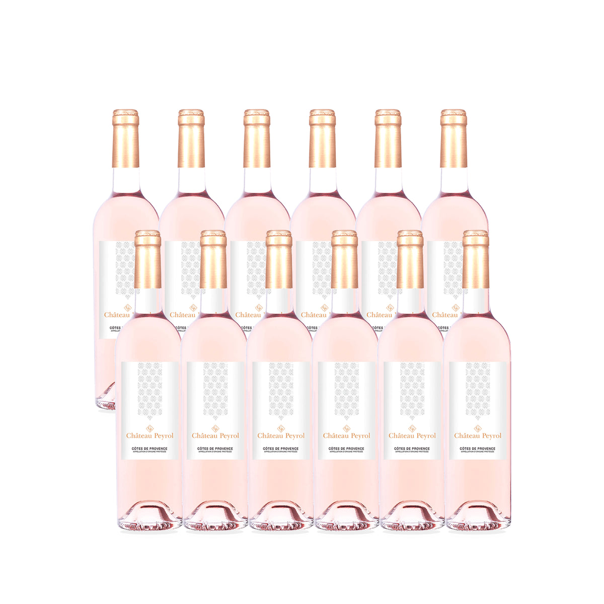 Château Peyrol Rosé 2024 Côtes de Provence rosé wine 750ml case of 12 bottles