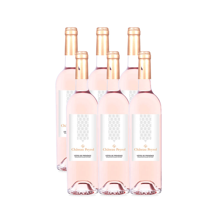Château Peyrol Rosé 2024 Côtes de Provence rosé wine 750ml case of 6 bottles