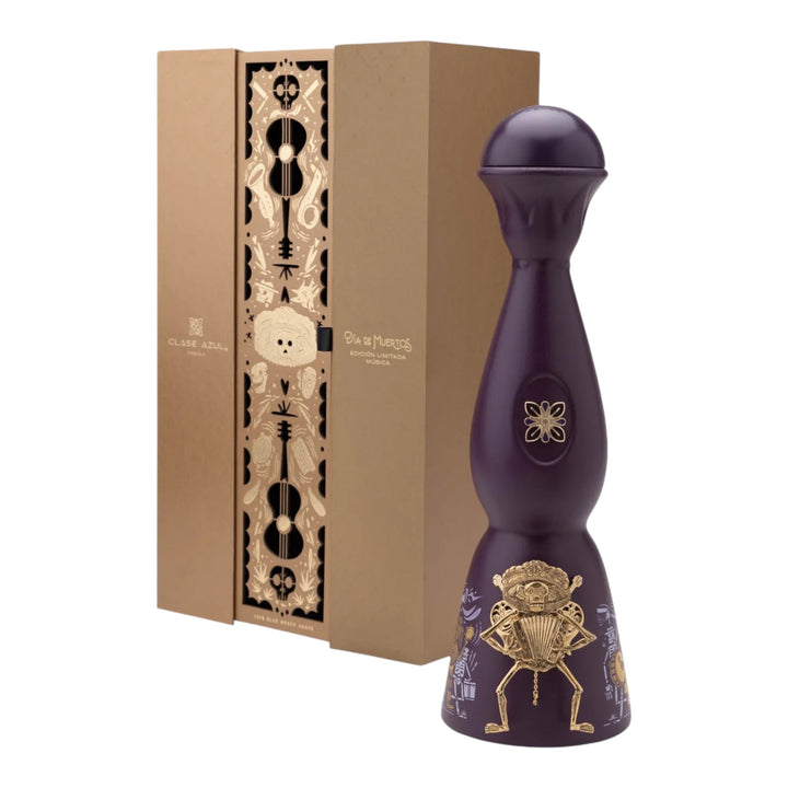 Clase Azul Dia de Muertos 2024 Musica Edition 1L purple decanter and presentation box