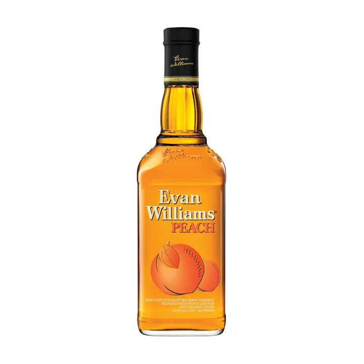 Evan Williams Peach Kentucky Straight Bourbon Whiskey 750ml