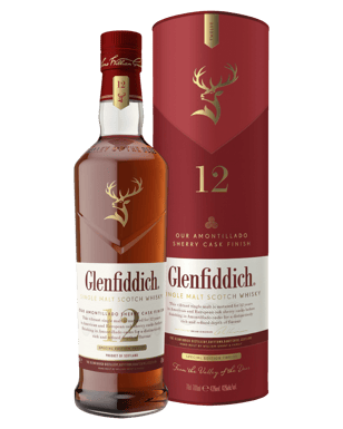 Glenfiddich 12 Year Old Sherry Cask Finish Single Malt Scotch Whisky 700ml