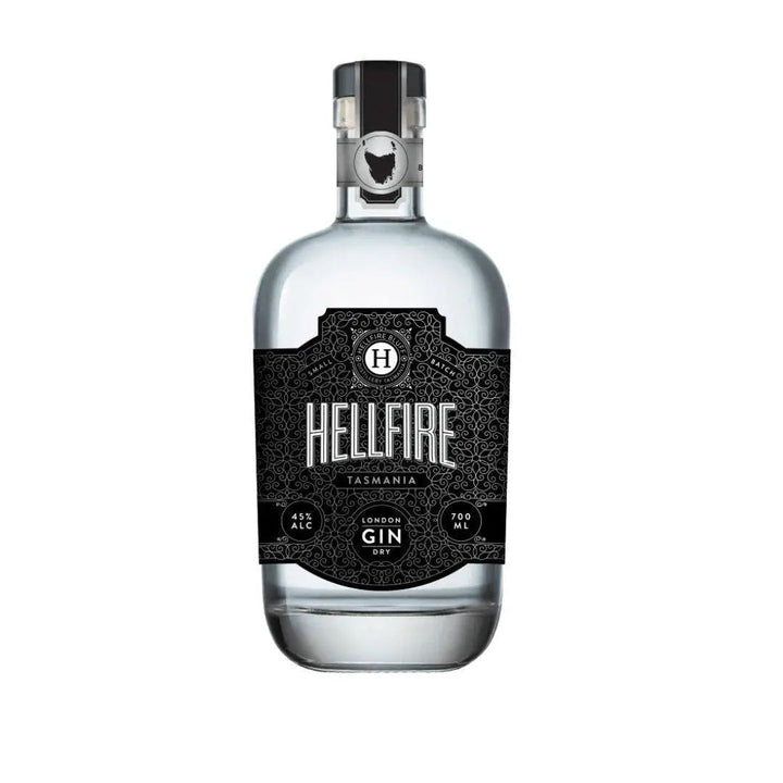 Hellfire Bluff Distillery London Dry Gin 700ml bottle
