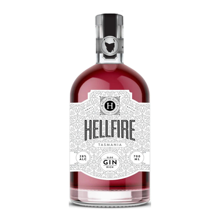 Hellfire Bluff Distillery Sloe Gin 700ml bottle