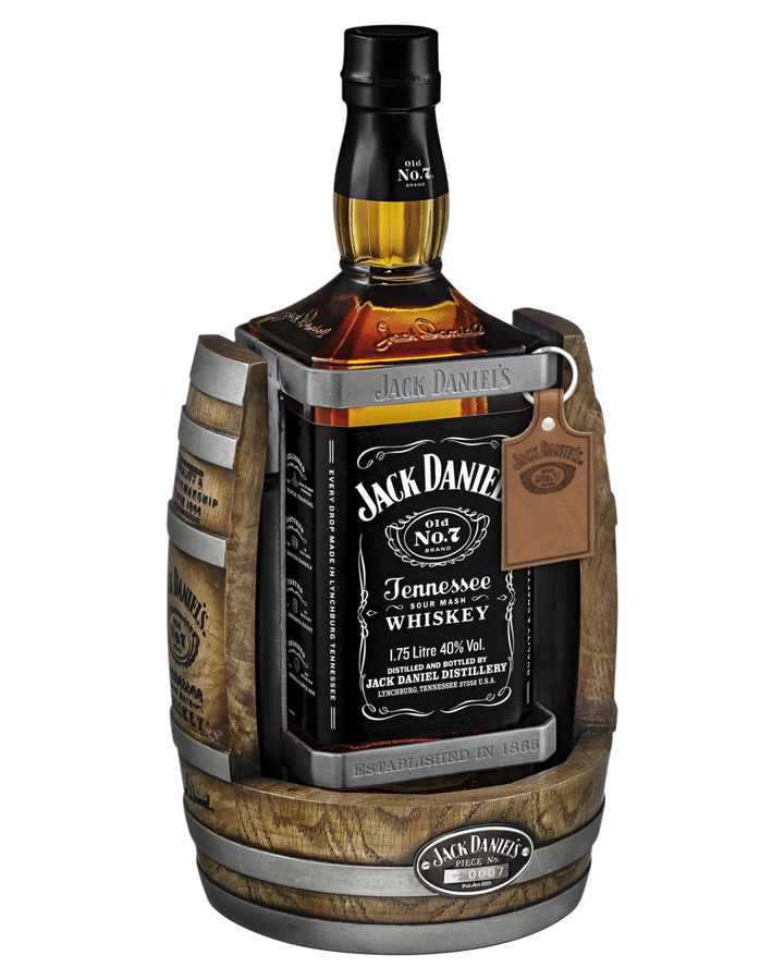 Jack Daniel's Tennessee Whiskey Barrel Cradle 1.75L