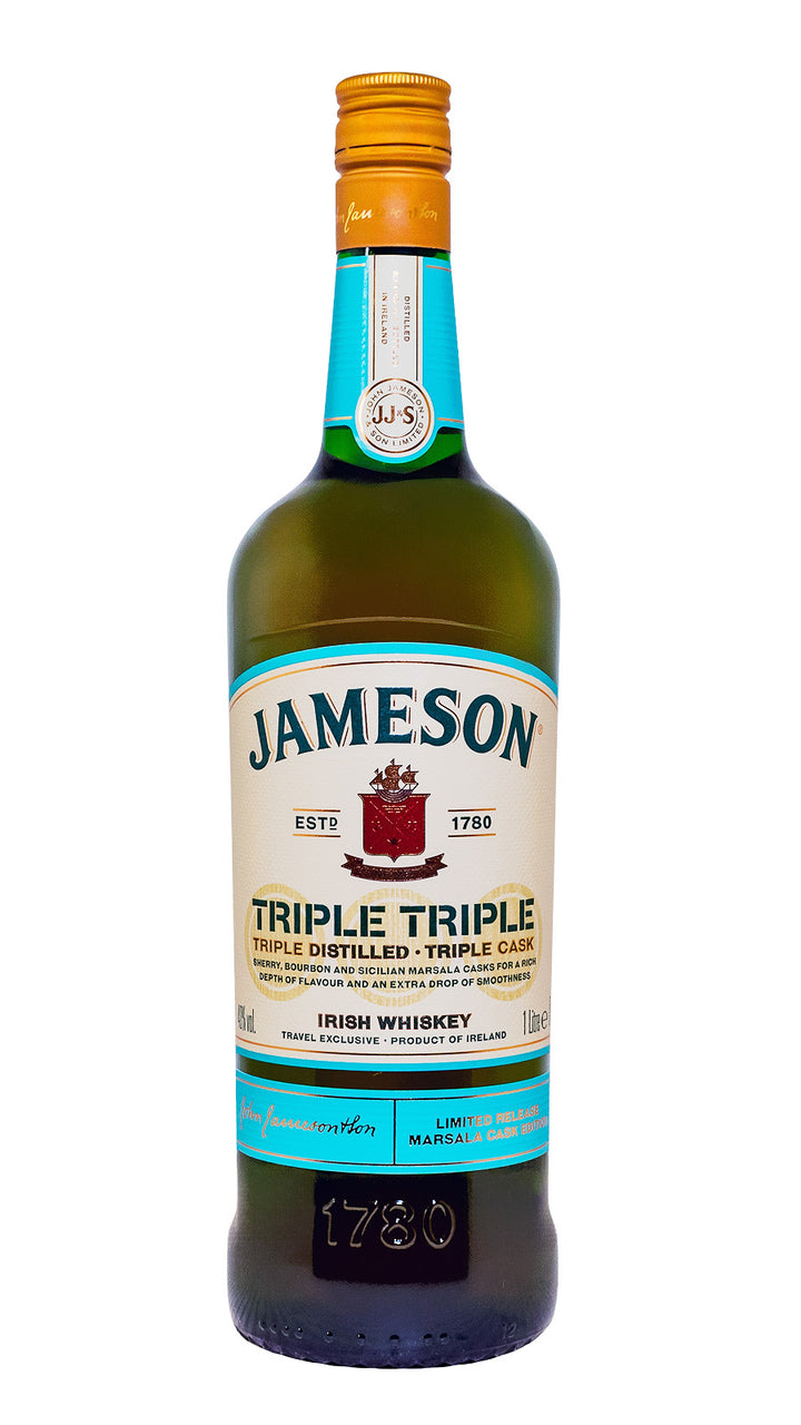Jameson Triple Triple Marsala Cask Edition Irish Whiskey 1L bottle